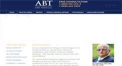 Desktop Screenshot of abtlaw.com